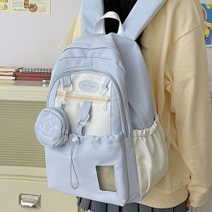 Simple and Versatile Large Capacity Cartoon Pattern Nylon