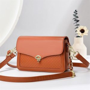 Factory Fashion Women's High-End Pu Leather Handbag Large
