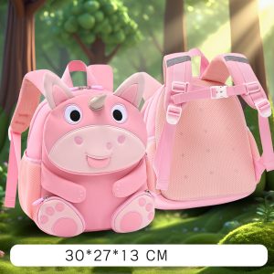 Cartoon Shape Student Schoolbag Light Large Capacity