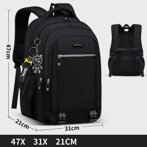 Simple Trend Schoolbag Students Large Capacity Multi-layer