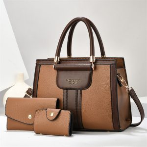 Three-in-One Fashion Handbag Large Capacity Women's Handbag
