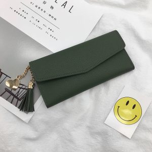 Fashion Envelope Bag Large Capacity Wallet Female Zipper Bag