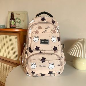 Indie Pop, Sweet and Cute Backpack Good-looking Versatile