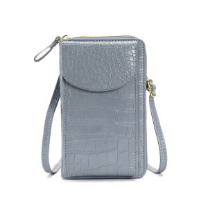Fashion Mobile Phone Bag Large Capacity Double-layer Wallet