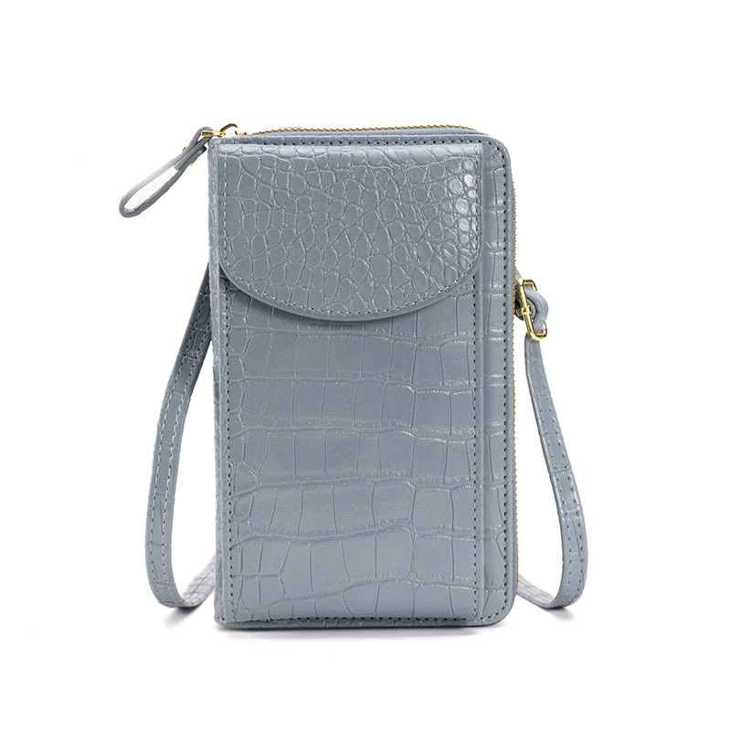 Fashion Mobile Phone Bag Large Capacity Double-layer Wallet