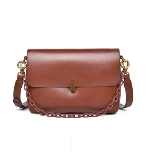 Product Chain High-end Shoulder Bag Soft Leather Large