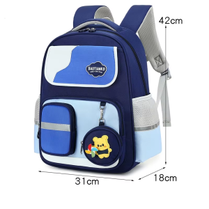 Fashion Student Schoolbag 1-6 Grade Load Relief ridge