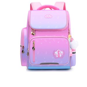 School Bag for Primary Girls Super Light Children Weight