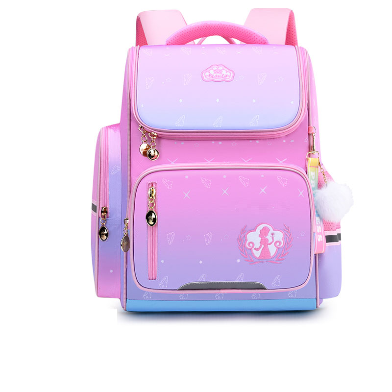 School Bag for Primary Girls Super Light Children Weight