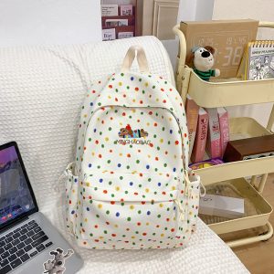 Wholesale Trendy Vintage Style Student Backpack Waterproof