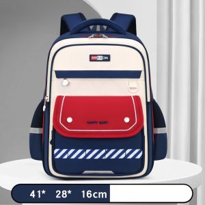 Trend Color Matching Schoolbag Large Capacity Multi - Layer