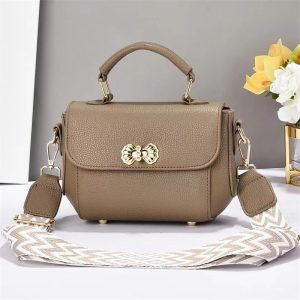 Latest Quality Open Closure Women's PU Handbag Lightweight