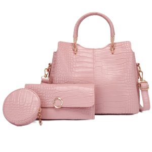 Shoulder Bag Women's Large Capacity Bag Retro Tote Bag Set