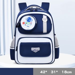 Fashion Students 2-6 Grade Schoolbag Spine protection