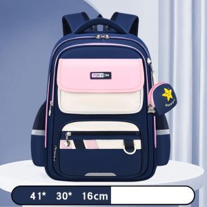 Trend All Kinds of Student Schoolbag 1-6 Grade Large