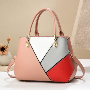 Hot Sale Bags for Women Geometric PU Handbags Shoulder