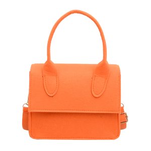Women's Crossbody Bags Felt Material Kid Jelly Small Purse