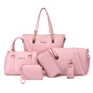 Shoulder Bag Women's Large Capacity Bag Retro Tote Bag Set
