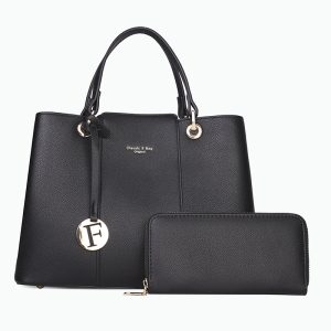Simple Fashion Sets 2 Pieces Lady Hand Bags Large Capacity