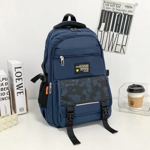 5023 Backpack Fashion Fashionable Student Schoolbag Leisure