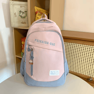 Bateli Korean-Style Cute Unisex Student Backpack Schoolbag