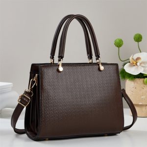 High Quality Women Leopard PU Leather Handbags Fashion