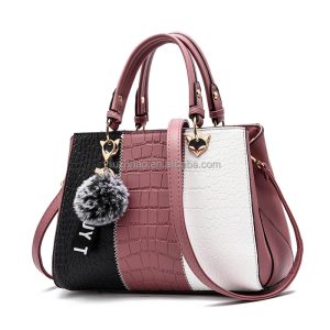 Korean Edition Women's Handbag Simple Cross-Shoulder Style
