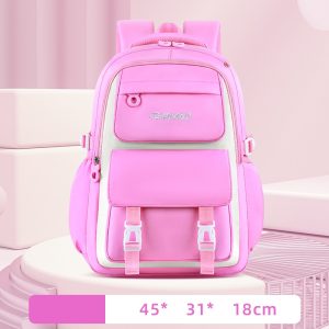 Fashion Trend Student Schoolbag Light Multi-layer Easy