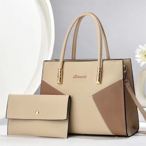Wholesale New 2-in-1 PU Handbags for Women Stylish Leather