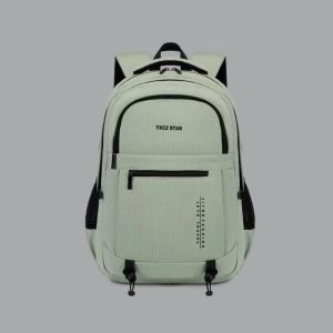 Solid Color Schoolbag Large Capacity Light Multifunctional
