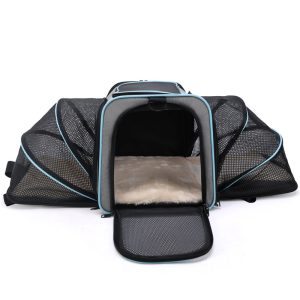 Cat & Dog Carrier Portable Double-Sided Expandable Outdoor