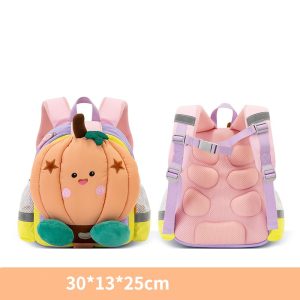 Trend Student Schoolbag Large Capacity Soft Spine