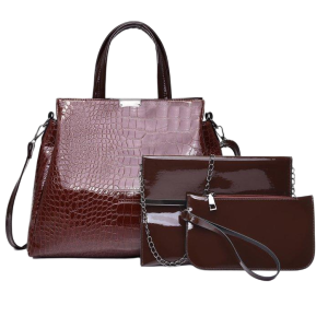 Shoulder Bag Women's Large Capacity Bag Retro Tote Bag Set