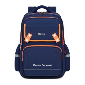 Simple Spelling Color Student Schoolbag Large Capacity