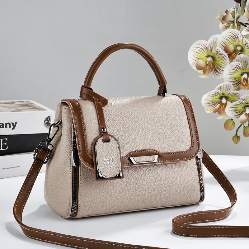 Trendy Waterproof Flap Cross-Body Strap Shoulder Bag