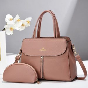 Large Capacity PU Ladies Handbag Women's Shoulder Bag