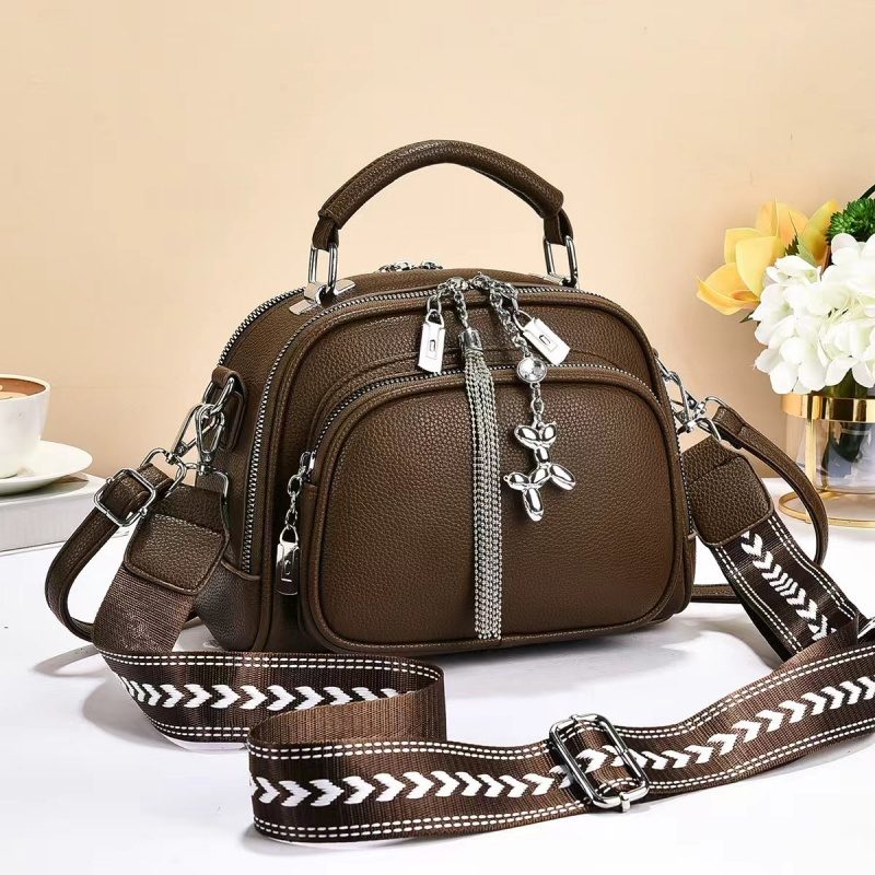Fashionable Mini Satchel Bag Messenger bag PU Leather
