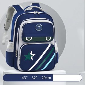 Fashion Schoolbag 1-6 Grade Load Reduction Large Capacity