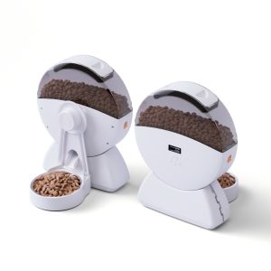 Pet Stainless Steel Automatic Feeder Remote Smart Timer