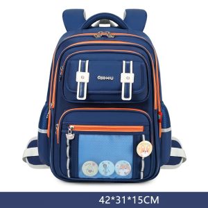 Fashion Boys and Girls Schoolbag Large Capacity ridge