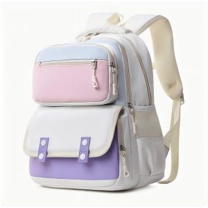 Fashion Student Lightweight Cartoon Patterned Zipper