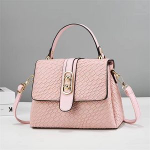 Women's Bag New Simple Embossed Handheld Crossbody Bag