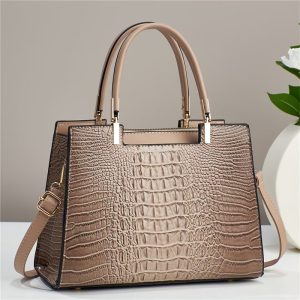 Hot Sale Crocodile Pattern Tote Bags for Women Large