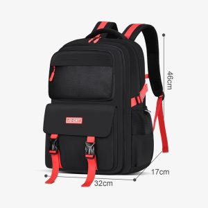 Casual Trend Portable School Backpack Student Load