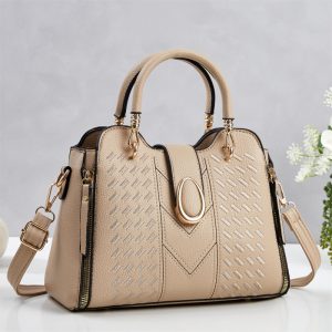 Hot Sale Embossed Pattern Tote Bags for Women PU Handbags
