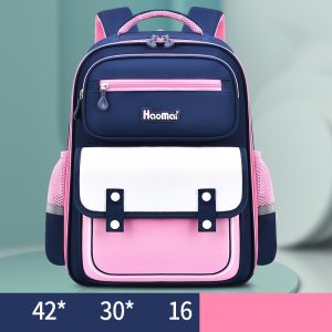 Fashion British Style Student School Backpacks 1-6 Grade