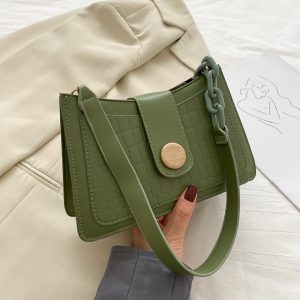 Textured Decoration Solid Color One Shoulder Lightweight
