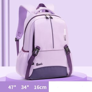 Simple Leisure Backpack Large Capacity Light Weight