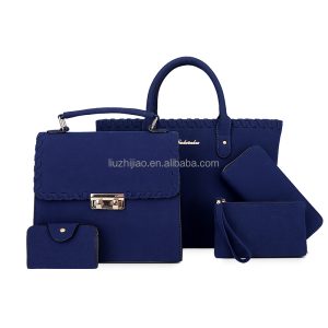 High Quality Girls' Casual Tote 2- Piece Bag Color-Matching