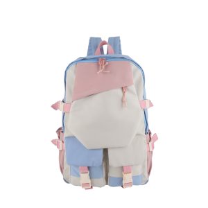 Fashion New Style Color Blocked Retro Cute Blocking Trendy
